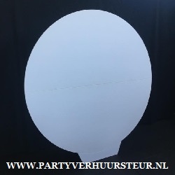 Backdrop rond wit 180 cm €65,00