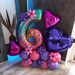 Ballon Bouquet Harten