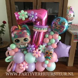 Ballon Bouquet LOL pastel