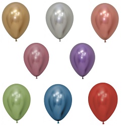 Ballonnen 30 cm Reflex (Chrome)