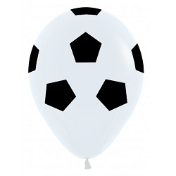 Ballonnen Voetbal 30 cm €0,50