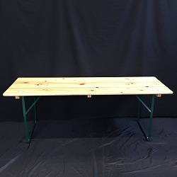 Biertafel/Buffettafel 220×70 cm €9,00