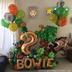 Ballon Bouquet 2 Jaar – Jungle