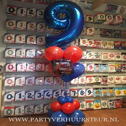 Bouquet Tros 9 Jaar Spiderman