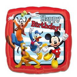 Folieballon Mickey roadster HBD €4,50