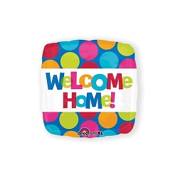 Folieballon Welcome home vierkant €3,95