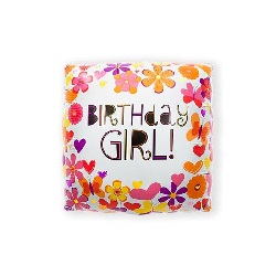 Folieballon Butterfly Birthday Girl €2,95