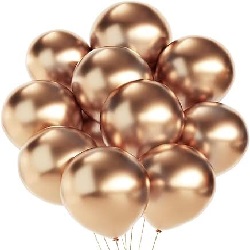 Heliumballonnen 12 inch (30 cm) Reflex (chrome) €2,50