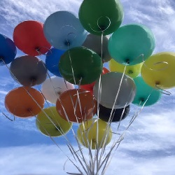 Heliumballonnen €1,50