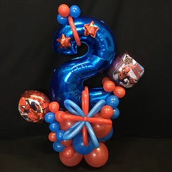 Ballonnen Bouquet Spiderman