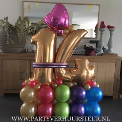 Ballonnen Bouquet 14 Jaar