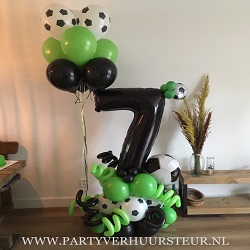 Ballonnen Bouquet Voetbal 7 jaar