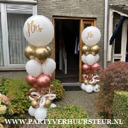 MR & MRS Trossen Helium – Wit – Goud Reflex – Roségoud Reflex