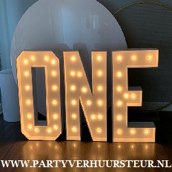 XL LED Licht Letters (100cm) ONE