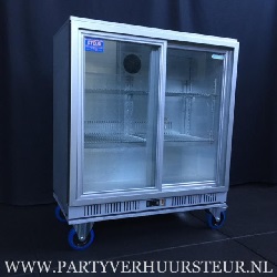 Verrijdbare POLAR koeling met schuifdeuren 223L €30,00