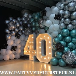 XL LED LICHT CIJFERS 0 TM 9
